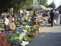 street market