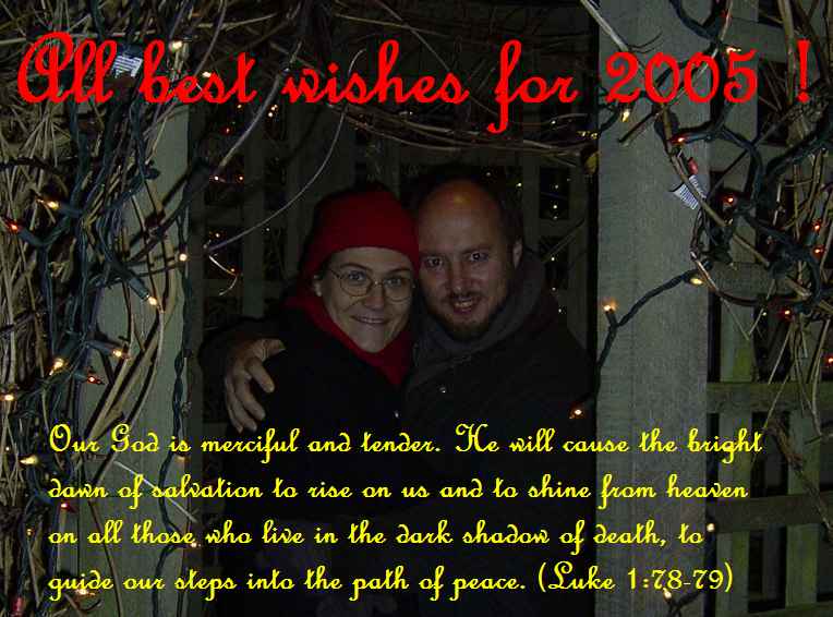 All best wishes for 2005