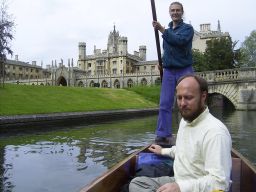 punting in Cambridge